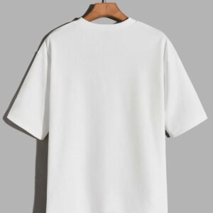 white plain T-shirt